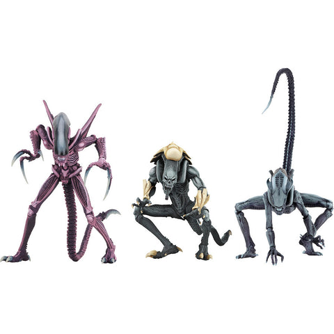 Aliens Arcade Assortment - Alien vs Predator - 7" Scale Action Figures - Set of 3