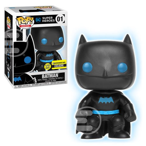 Batman (GITD) - DC Super Heroes - POP! Heroes Vinyl Figure 01 - Exclusive