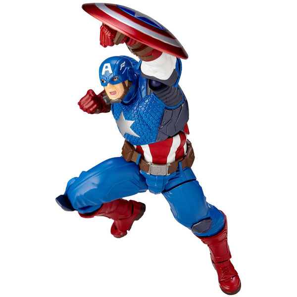 Captain America | Marvel Avengers | Revoltech Amazing Yamaguchi 007 | Kaiyodo (海洋堂, Kaiyōdō, Kaiyoudou) | Woozy Moo