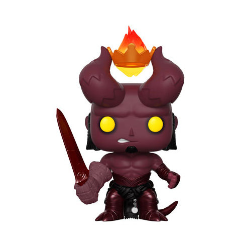 Hellboy with Crown (Specialty Series Exclusive) | POP! Comics Vinyl Figure | Funko | Woozy Moo