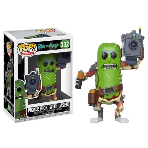 Pickle Rick Laser R&M Pop Animation Vinyl Figure 332 (Rick and Morty)