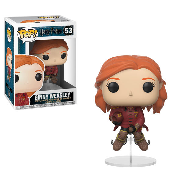 Ginny Weasley on Broom | Harry Potter | POP! Vinyl Figure 53 | Funko | Woozy Moo