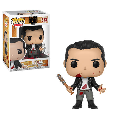 Negan (Clean-shaven) | The Walking Dead | POP! Television Vinyl Figure 573 | Funko | Woozy Moo