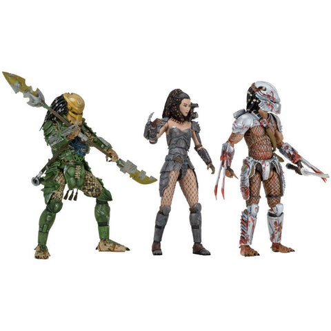 Predator Series 18 Assortment - 7" Scale Action Figures - Set of 3