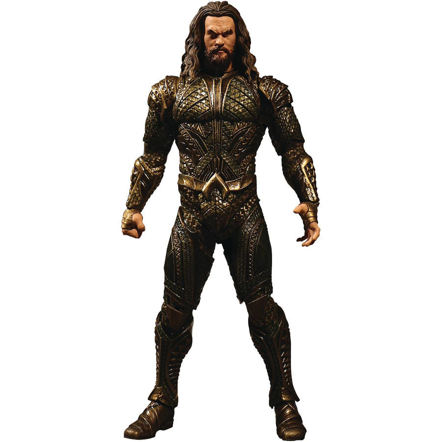 Aquaman (Jason Momoa as Arthur Curry) | DC's Justice League (2017, DC Extended Universe) | One:12 Collective | Mezco Toyz | Woozy Moo