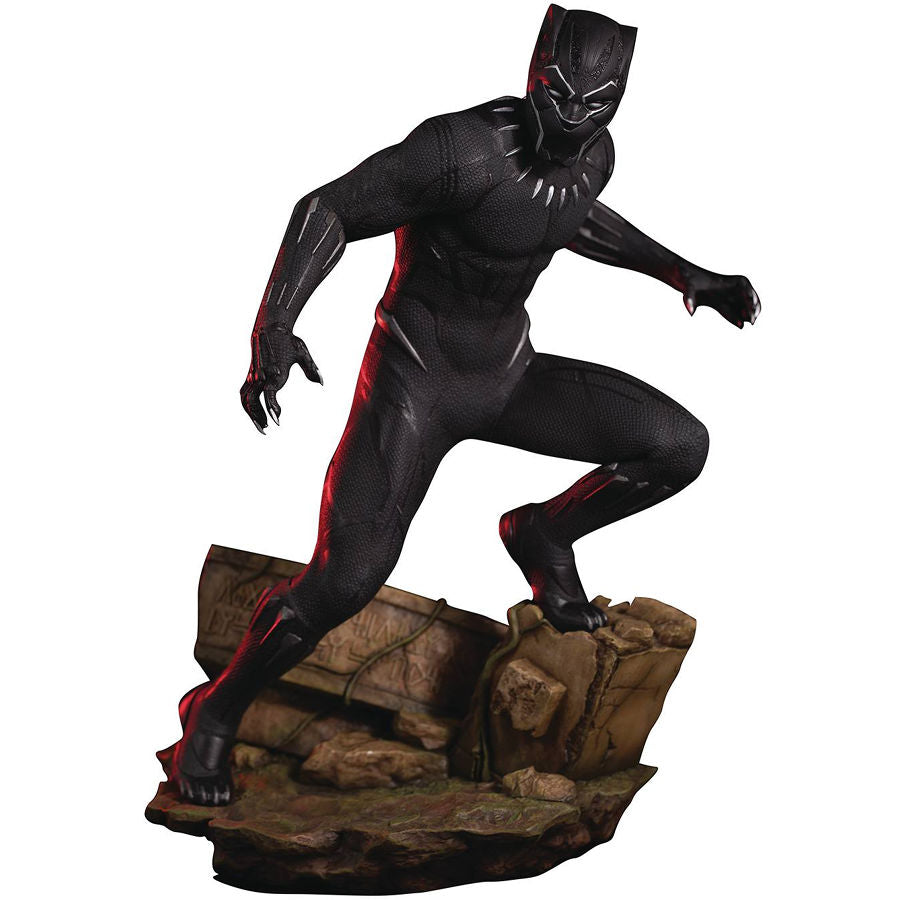 Black Panther | 2018 film Marvel Cinematic Universe | ArtFX 1/6 Scale Statue | Kotobukiya | Woozy Moo