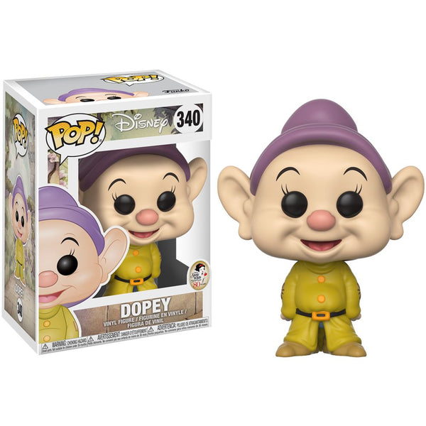 Dopey | Snow White and the Seven Dwarfs (1937) | POP! Disney Vinyl Figure 340 | Funko | Woozy Moo