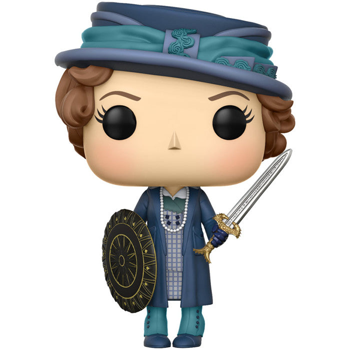 Etta with Sword and Shield | Wonder Woman (2017, DC Cinematic Universe) | POP! Heroes Vinyl Figure | Funko | Woozy Moo