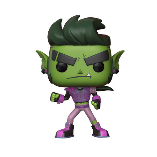 Funko POP! Television Teen Titans Go! The Night Begins to Shine S1 Beast Boy Vinyl Figure | Woozy Moo