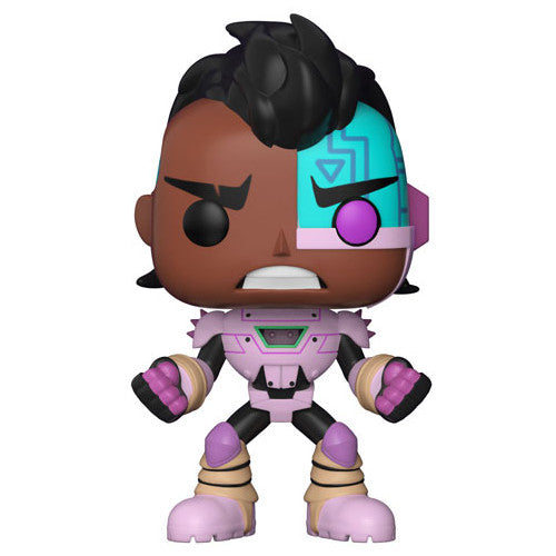 Funko POP! Television Teen Titans Go! The Night Begins to Shine S1 Cyborg Vinyl Figure | Woozy Moo