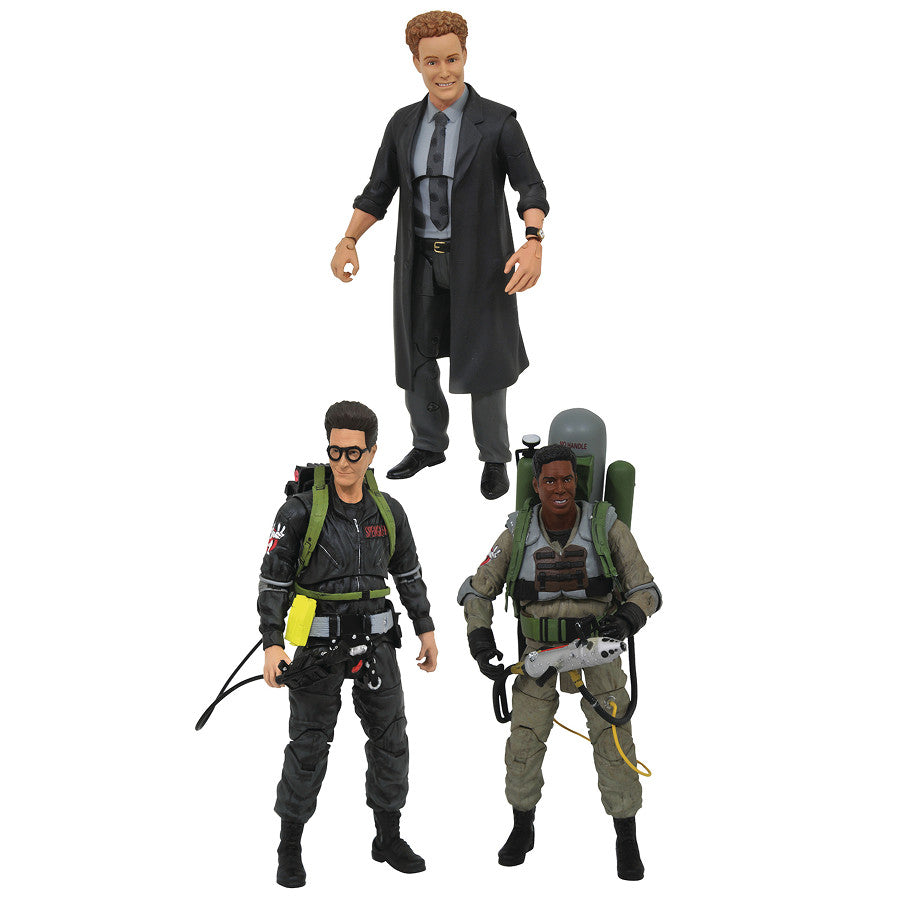 Ghostbusters Series 7 Assortment Set of 3 | Ghostbusters II (1989) | Select Action Figures | Diamond Select Toys / Gentle Giant Studios | Woozy Moo