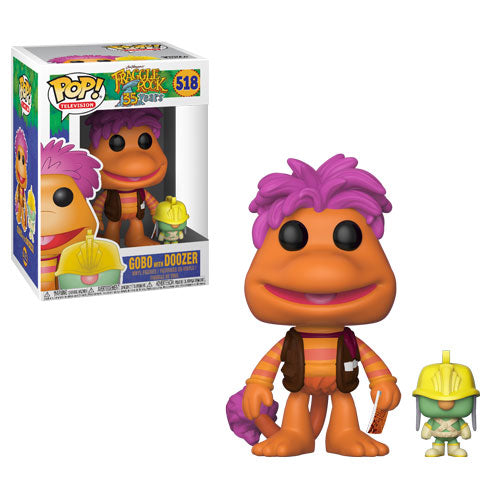 Gobo with Doozer | Fraggle Rock | POP! Television Vinyl Figure 518 | Funko | Woozy Moo