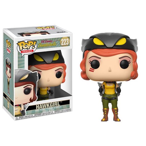 Hawkgirl | DC Comics: Bombshells | POP! Heroes Vinyl Figure #223 | Funko | Woozy Moo