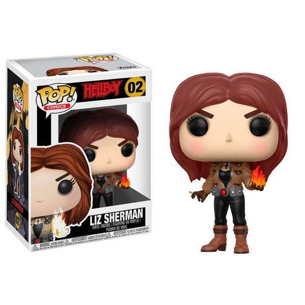 Liz Sherman | Hellboy | POP! Comics Vinyl Figure 02 | Funko | Woozy Moo