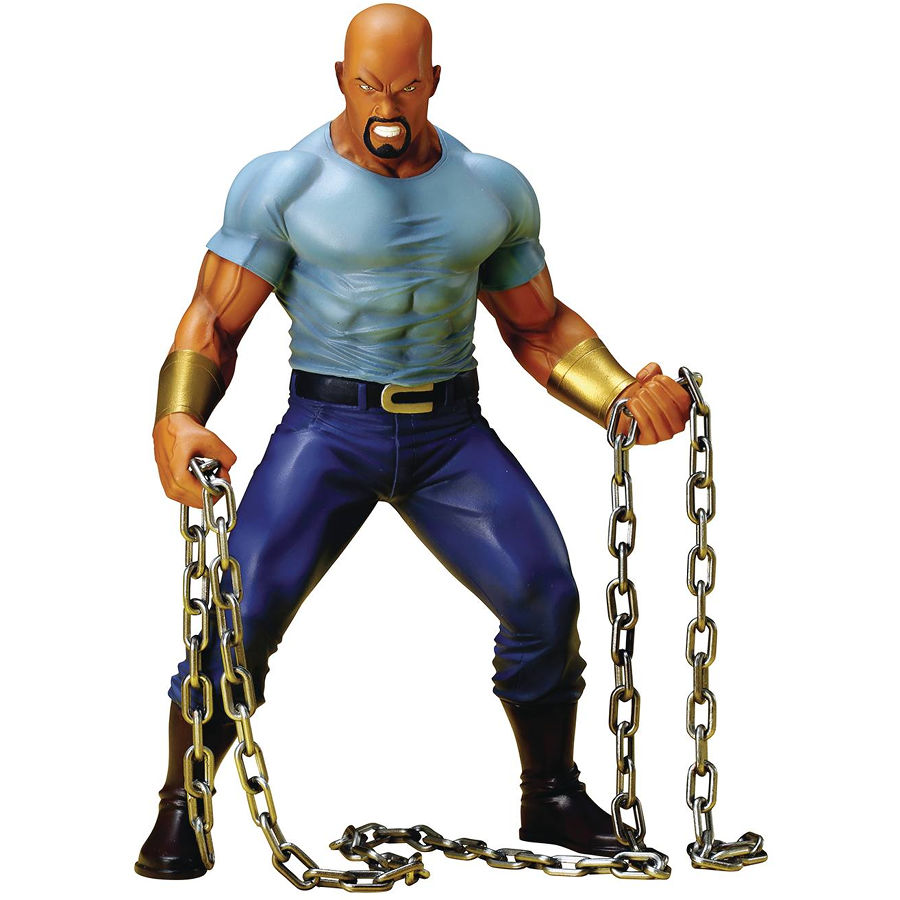 Luke Cage | Marvel's The Defenders | ArtFX+ 1/10 Scale Statue | Kotobukiya | Woozy Moo