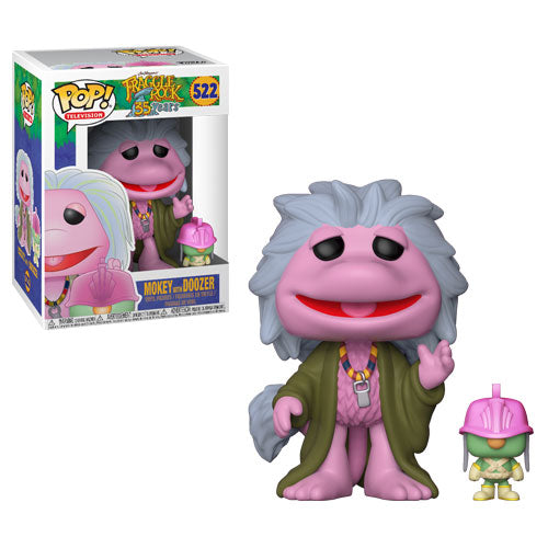 Mokey with Doozer | Fraggle Rock | POP! Television Vinyl Figure 522 | Funko | Woozy Moo