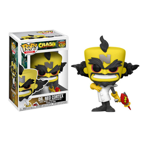 Neo Cortex Crash Bandicoot Pop Games Vinyl Figure 276