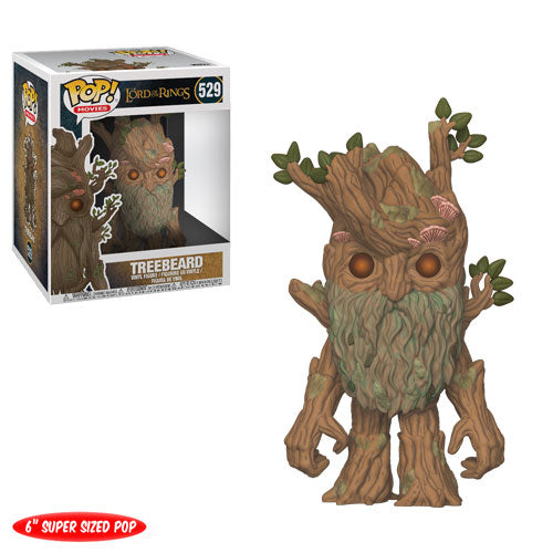 Treebeard | The Lord of the Rings | 6" Super-Sized POP! Movies Vinyl Figure 529 | Funko | Woozy Moo