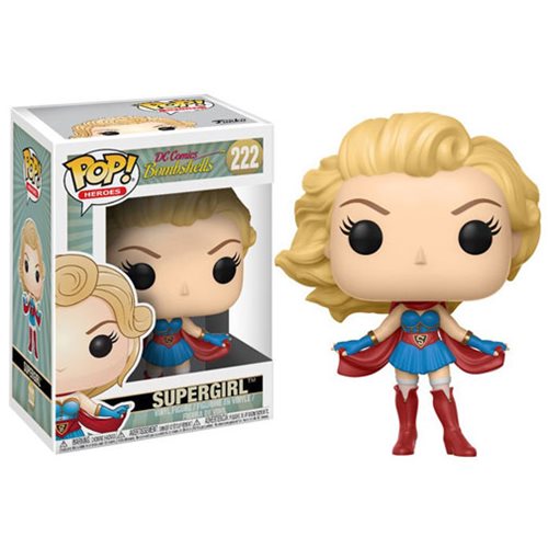 Supergirl | DC Comics: Bombshells | POP! Heroes Vinyl Figure #222 | Funko | Woozy Moo