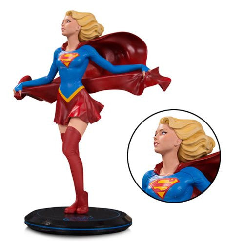 Supergirl (by Joelle Jones) | Supergirl: Being Super (DC Comics) | Cover Girls Statue | DC Collectibles | Woozy Moo