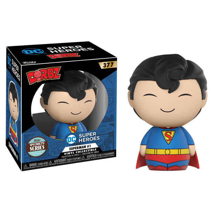 Superman (Specialty Series Exclusive) | DC Comics Super Heroes Superman #1 | DORBZ Vinyl Collectible | Funko | Woozy Moo