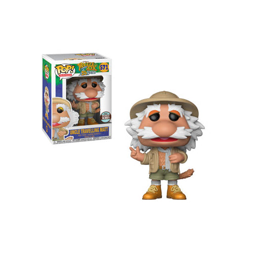 Uncle Travelling Matt (Specialty Series Exclusive) | Fraggle Rock | POP! Television Vinyl Figure 571 | Funko | Woozy Moo