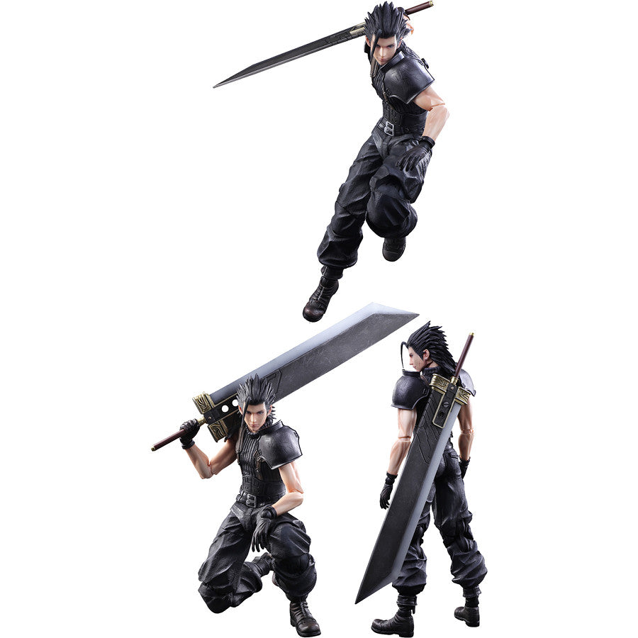 Zack Fair Crisis Core Final Fantasy VII Play Arts Kai