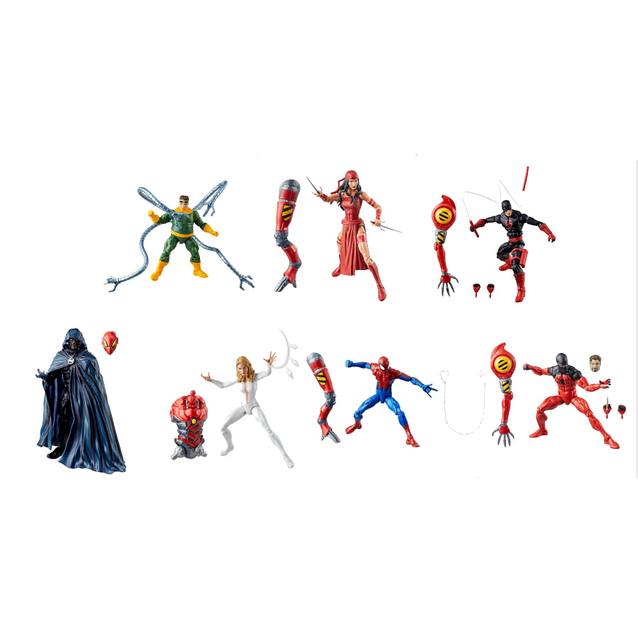 Amazing Spider-Man Wave 10 (SP//dr BAF) Marvel Legends 6" Action Figures Case of 7