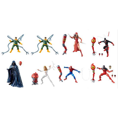 Amazing Spider-Man Wave 10 (SP//dr BAF) Marvel Legends 6" Action Figures Case of 8